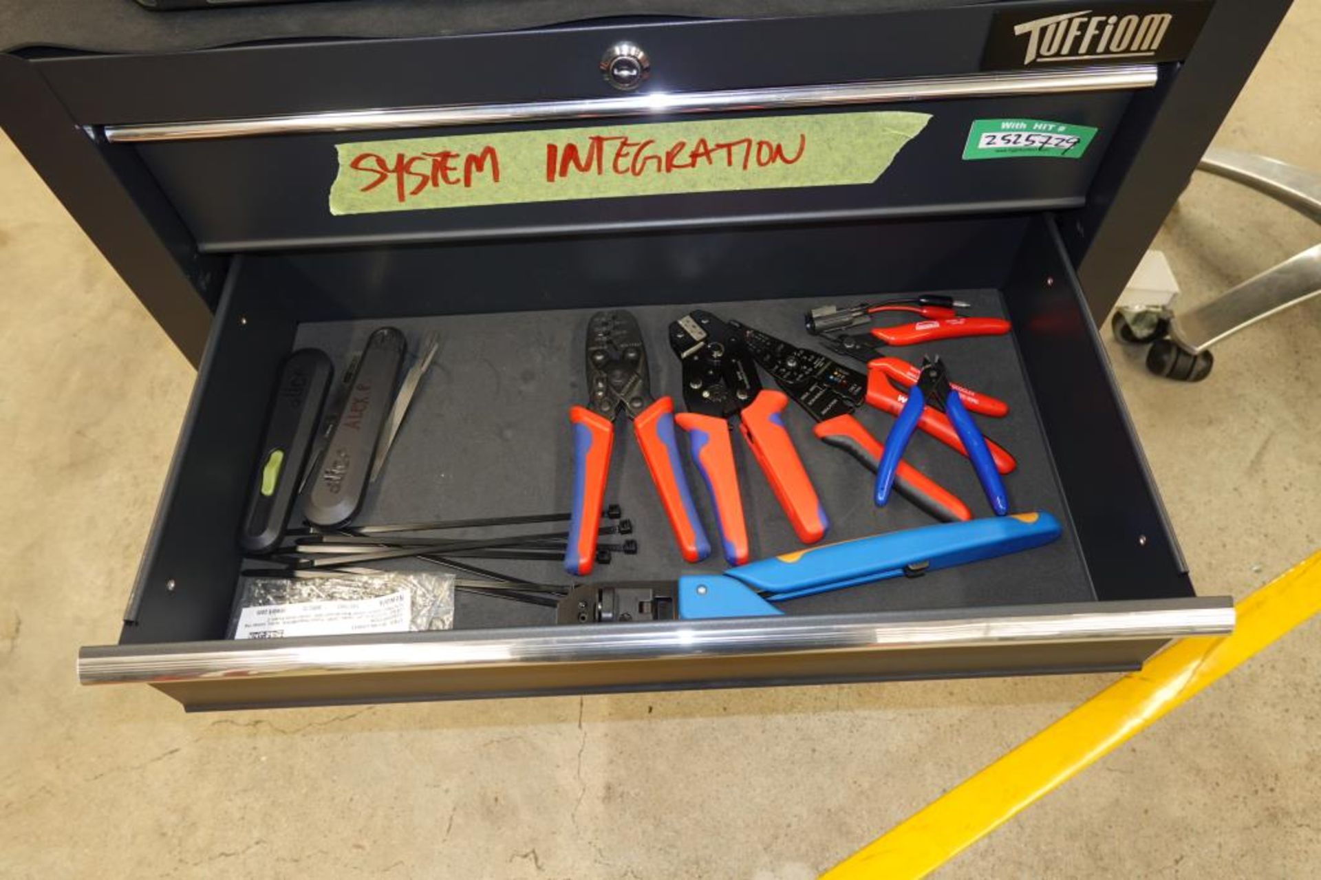 Adjustable Height Workbenches, Chairs, Toolbox - Image 14 of 19