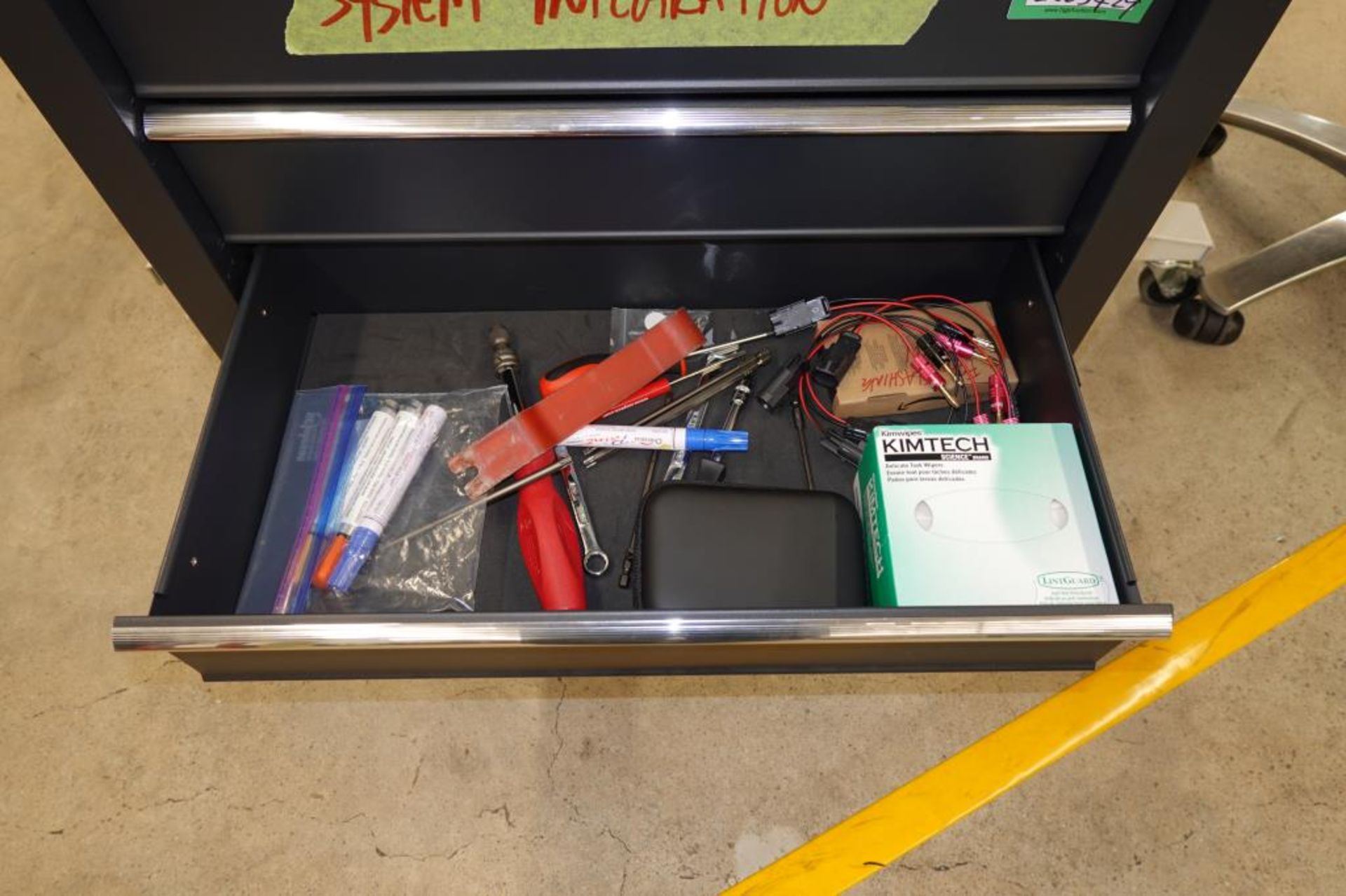 Adjustable Height Workbenches, Chairs, Toolbox - Image 16 of 19