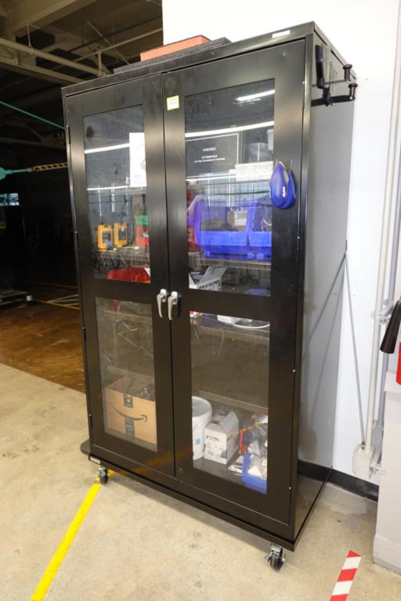 Assorted Test Equipment w- Cabinet