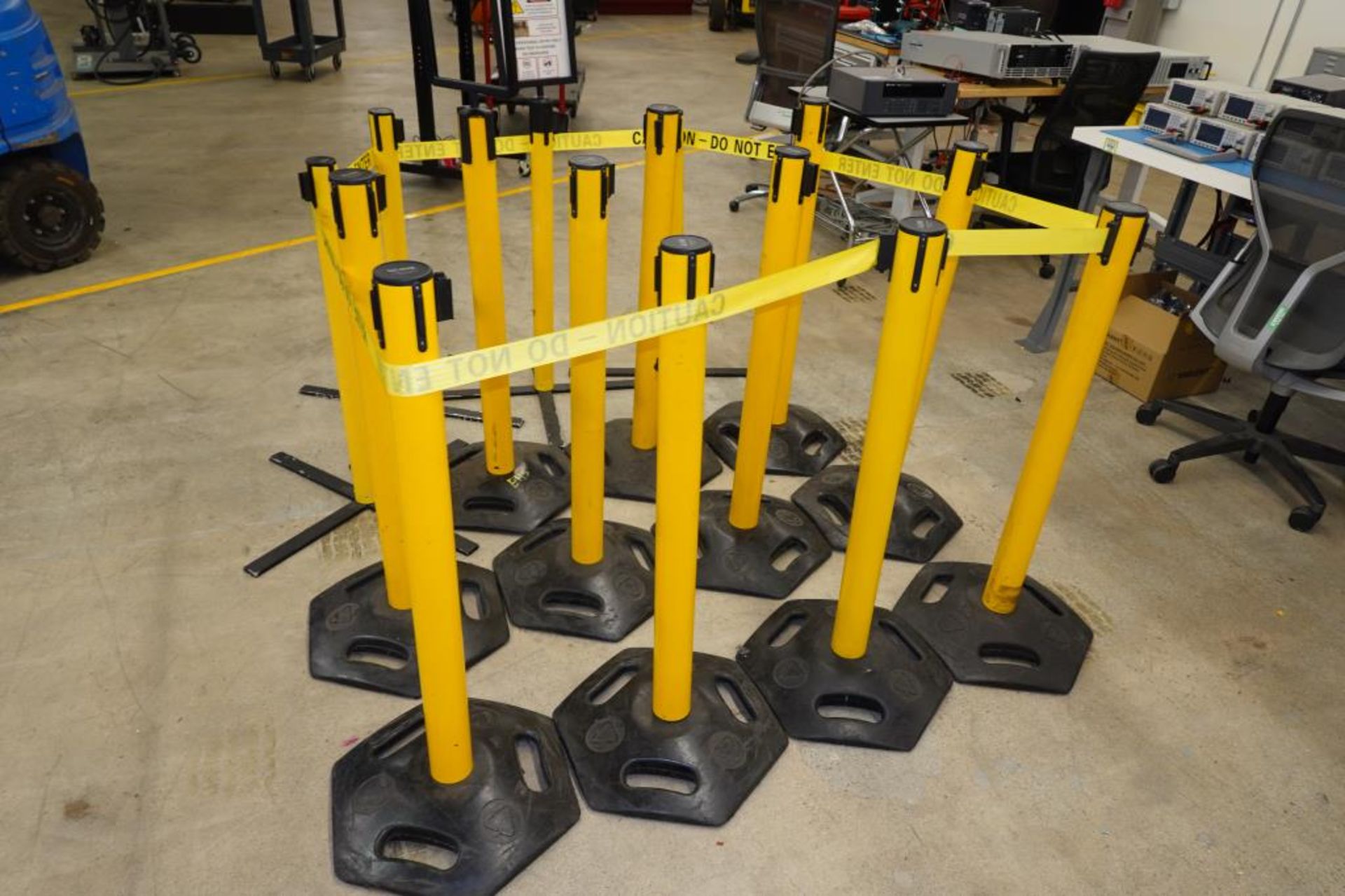 Yellow "Do Not Enter" Stanchions - Image 3 of 5