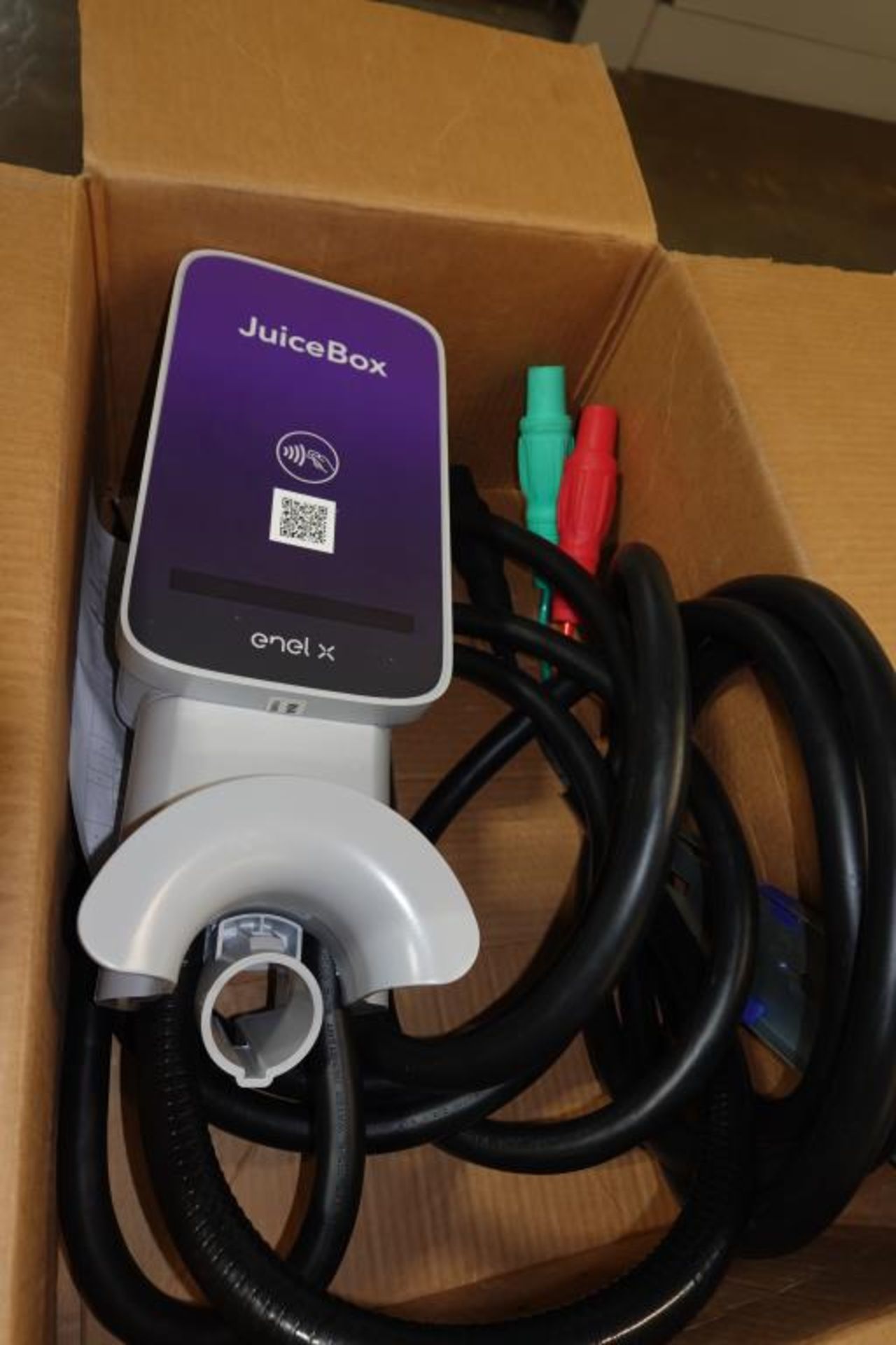 80-Amp EV Charging Station.