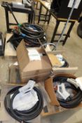Assorted CCS-1 EV Connecters & Cables