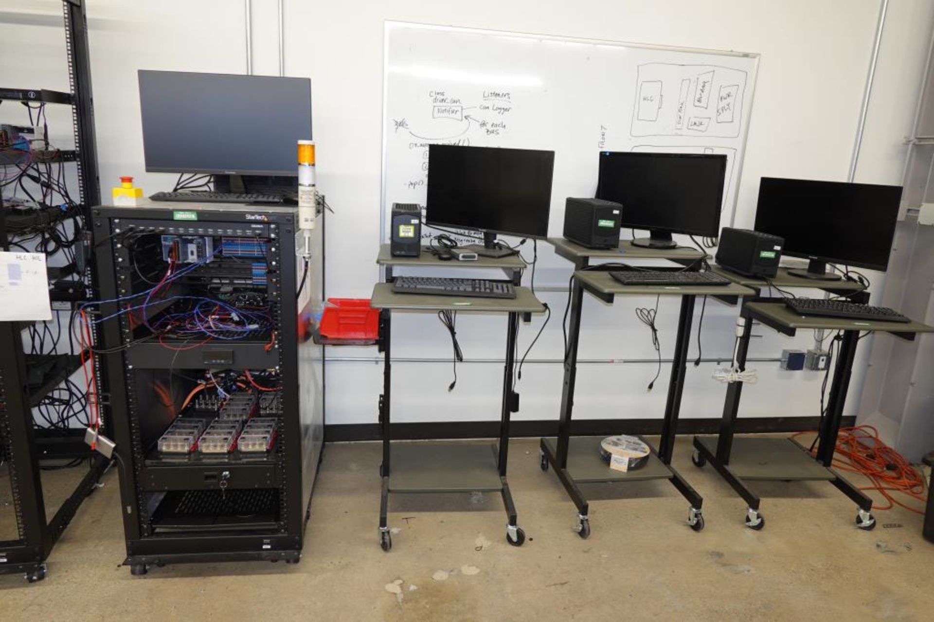 Electrical Power Test, Computer Stations