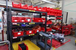 Assorted Storage Racks & Utility Carts