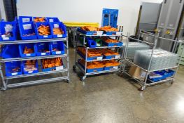 Rolling Carts w/ Contents