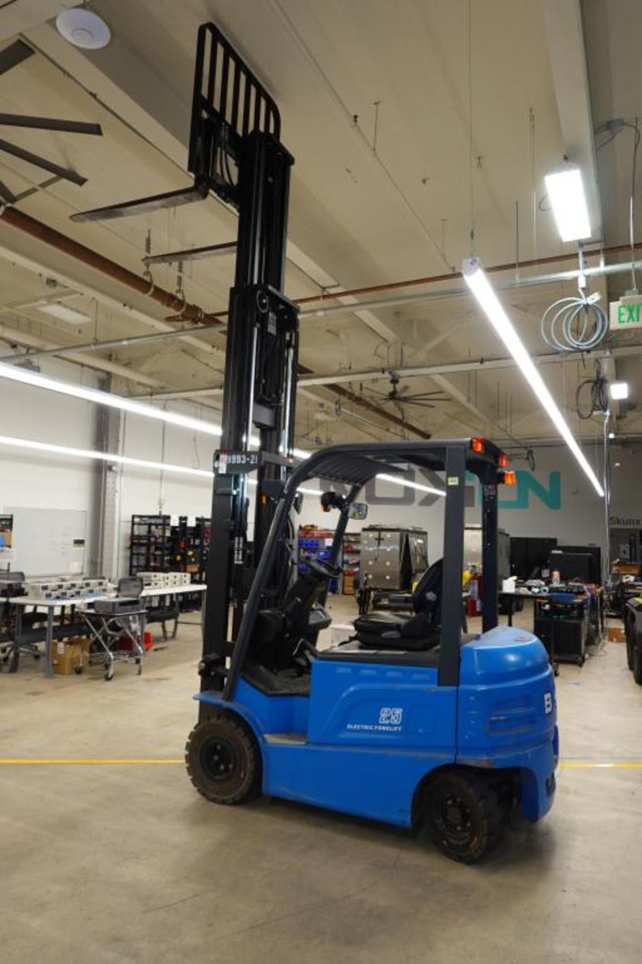 Electric Forklift, 4500 lb. Lift Cap. 3-Stage