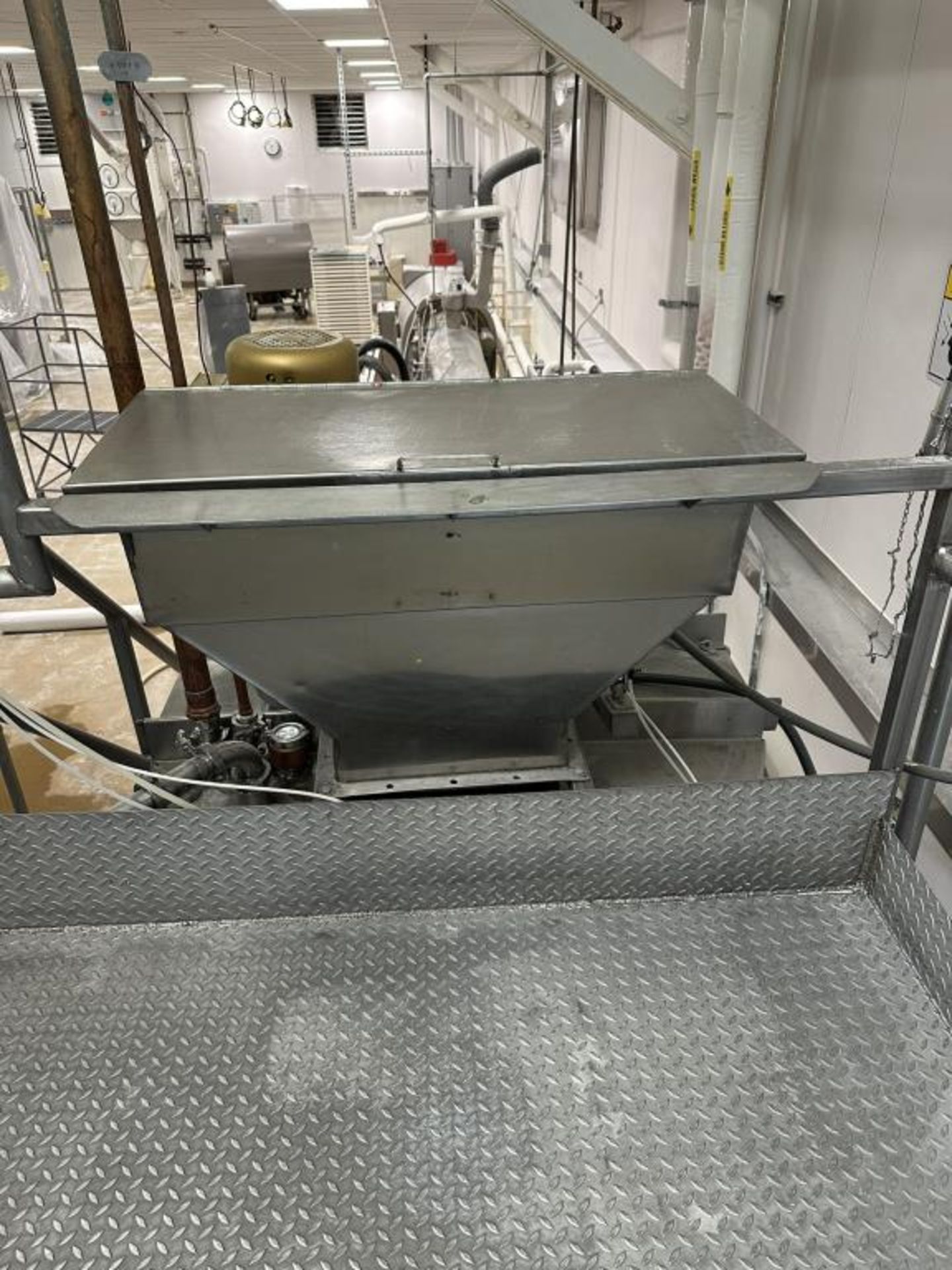 Steam Jacketed Mixing Tank and Agitator - Image 6 of 10