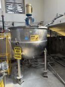 Steam Jacketed Mixing Tank and Agitator