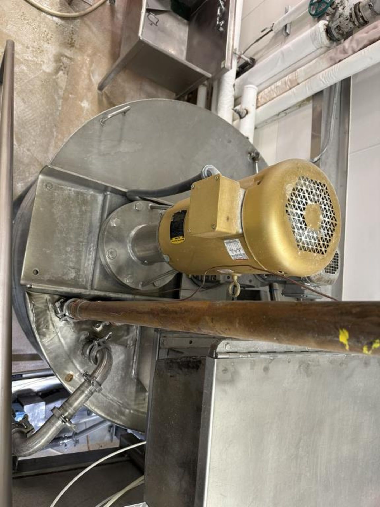 Steam Jacketed Mixing Tank and Agitator - Image 5 of 10