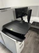 Dual Monitor Standing Desk Converter