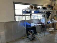 Racks with Contents and Sheet Metal Stock