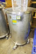Mobile SS 55-Gallon Drum w- Lid