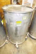 Mobile SS 55-Gallon Drum w- Lid