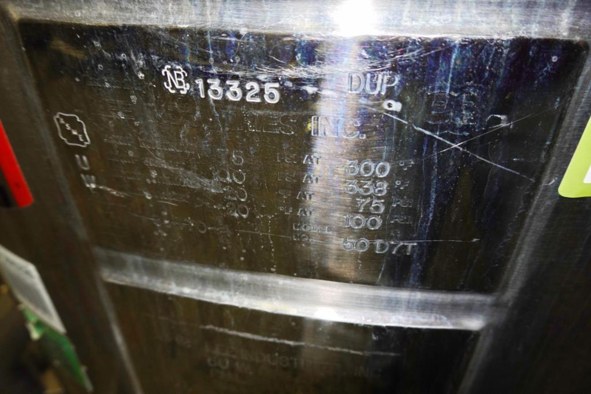 60 Gal Lee Jacketed Mix Kettle, S/S - Image 10 of 10