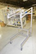 Mobile SS Pneumatic Tote Lift