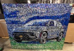 Ready ReMade Series Waste Can Art Piece