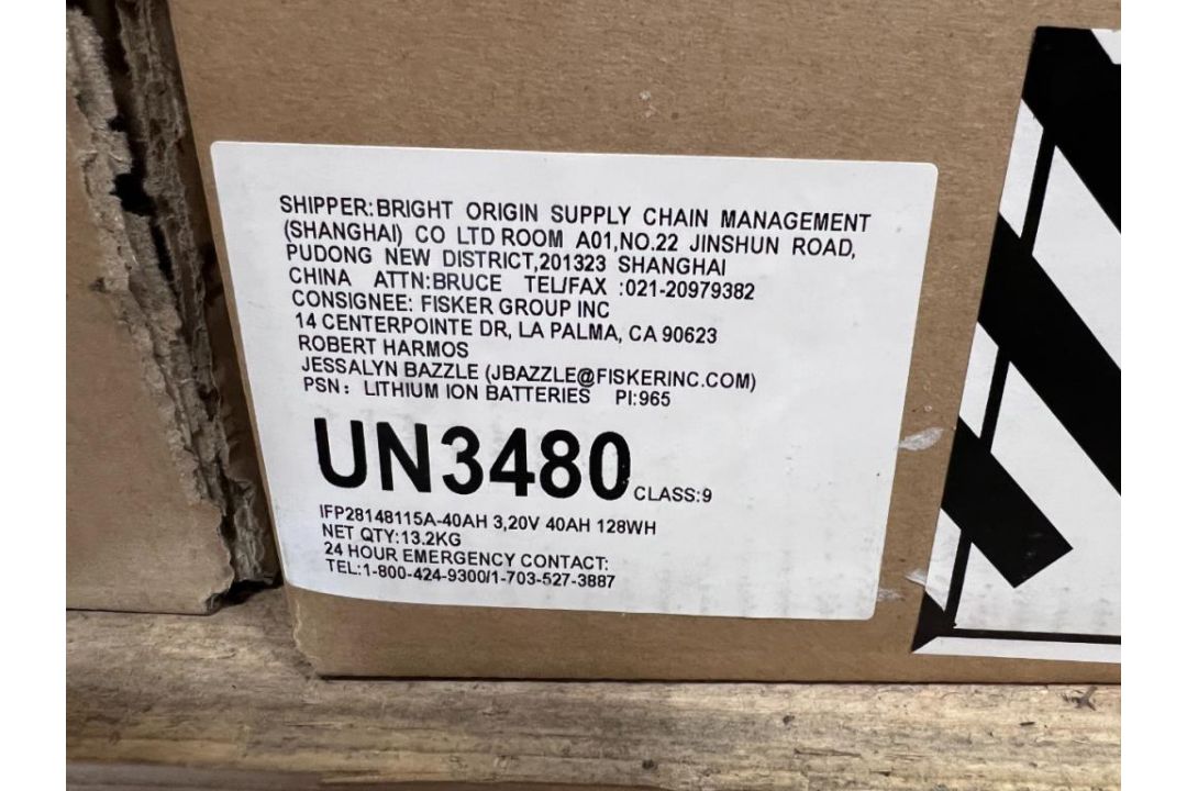 IFP28148115A-40AH Lithium Ion Battery - Image 2 of 4
