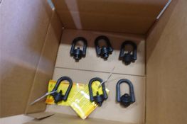 (6) Assorted Swivel Eye Bolts