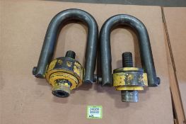 (2) Swivel Eye Bolts