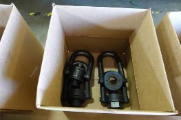 (4) Assorted Swivel Eye Bolts