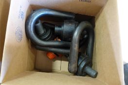 (4) Assorted Swivel Eye Bolts