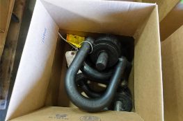 (4) Assorted Swivel Eye Bolts