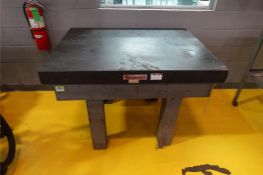Starrett Granite Surface Table