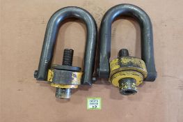(2) Swivel Eye Bolts