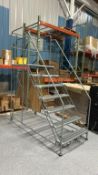ULINE Rolling Step Ladder