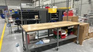 Wood Top Workbench