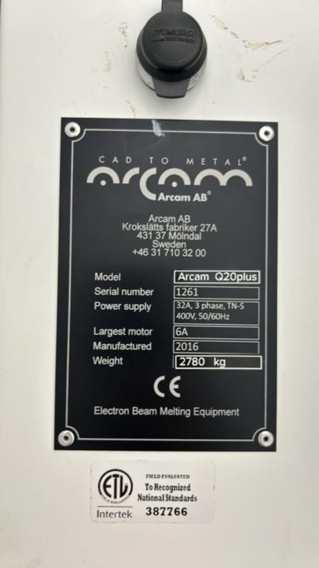Arcam 3D Printer - Image 14 of 24