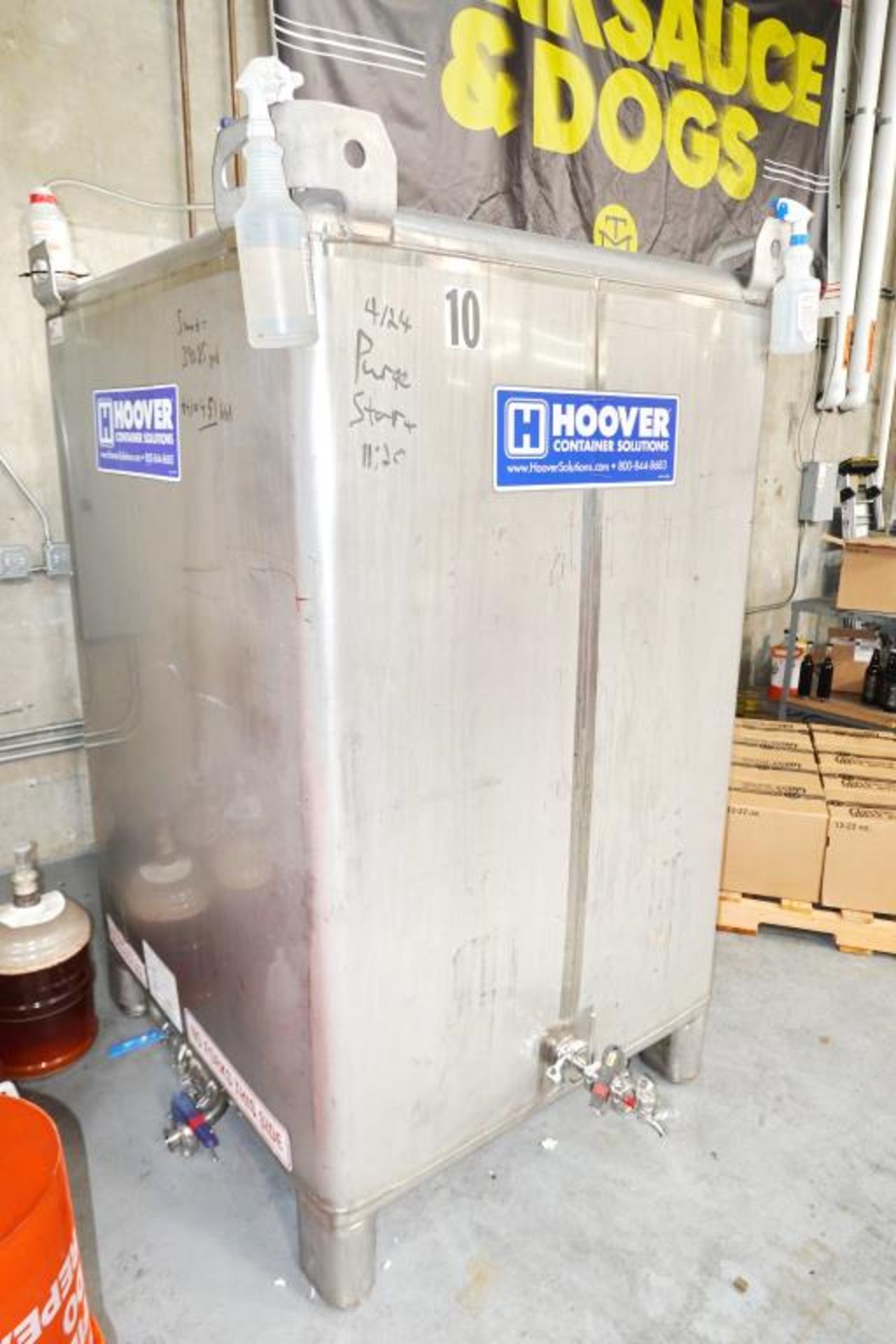 SS 550-Gallon Cap. IBC Tote - Image 2 of 6