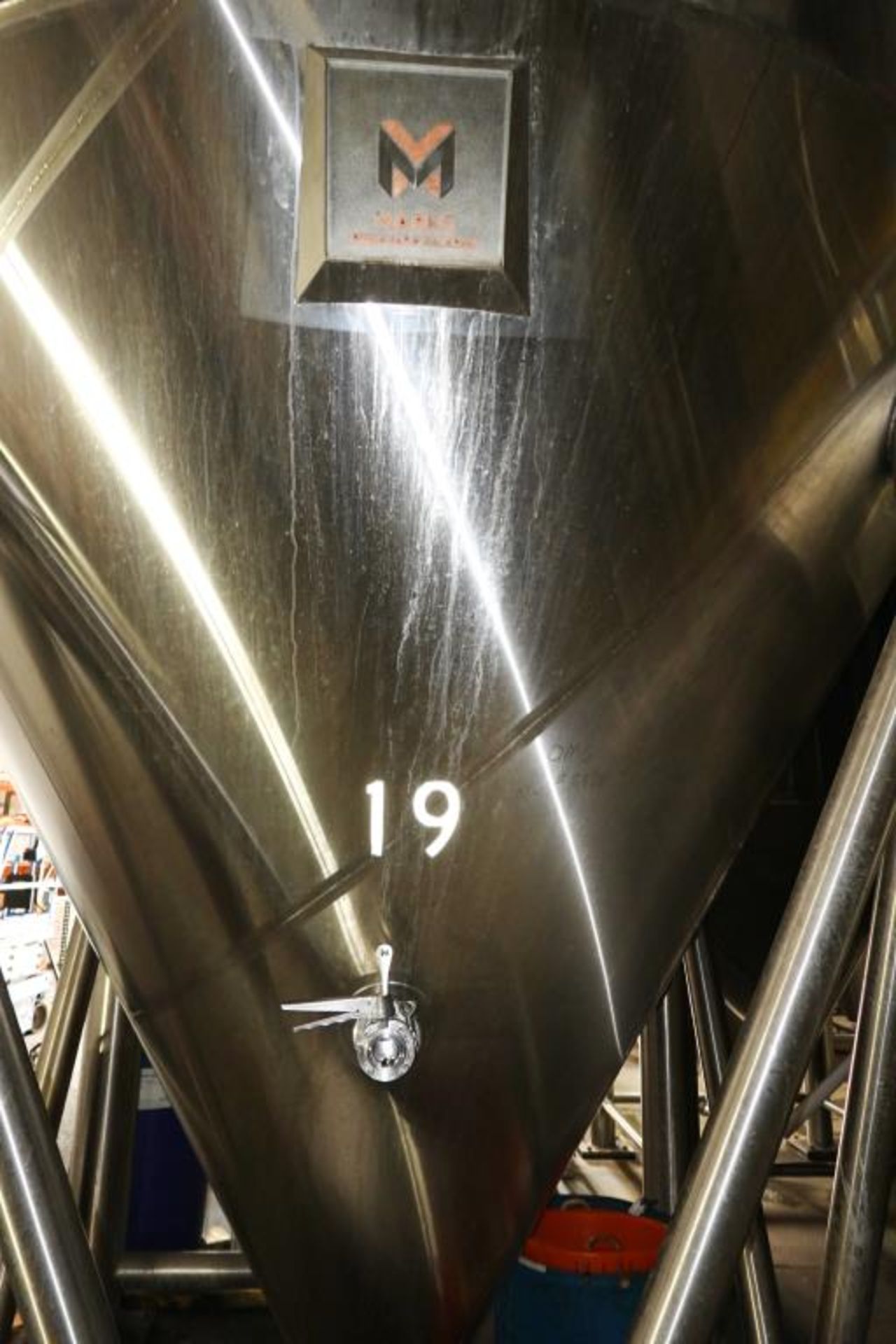 SS 240 BBL Fermenter Tank - Image 4 of 7