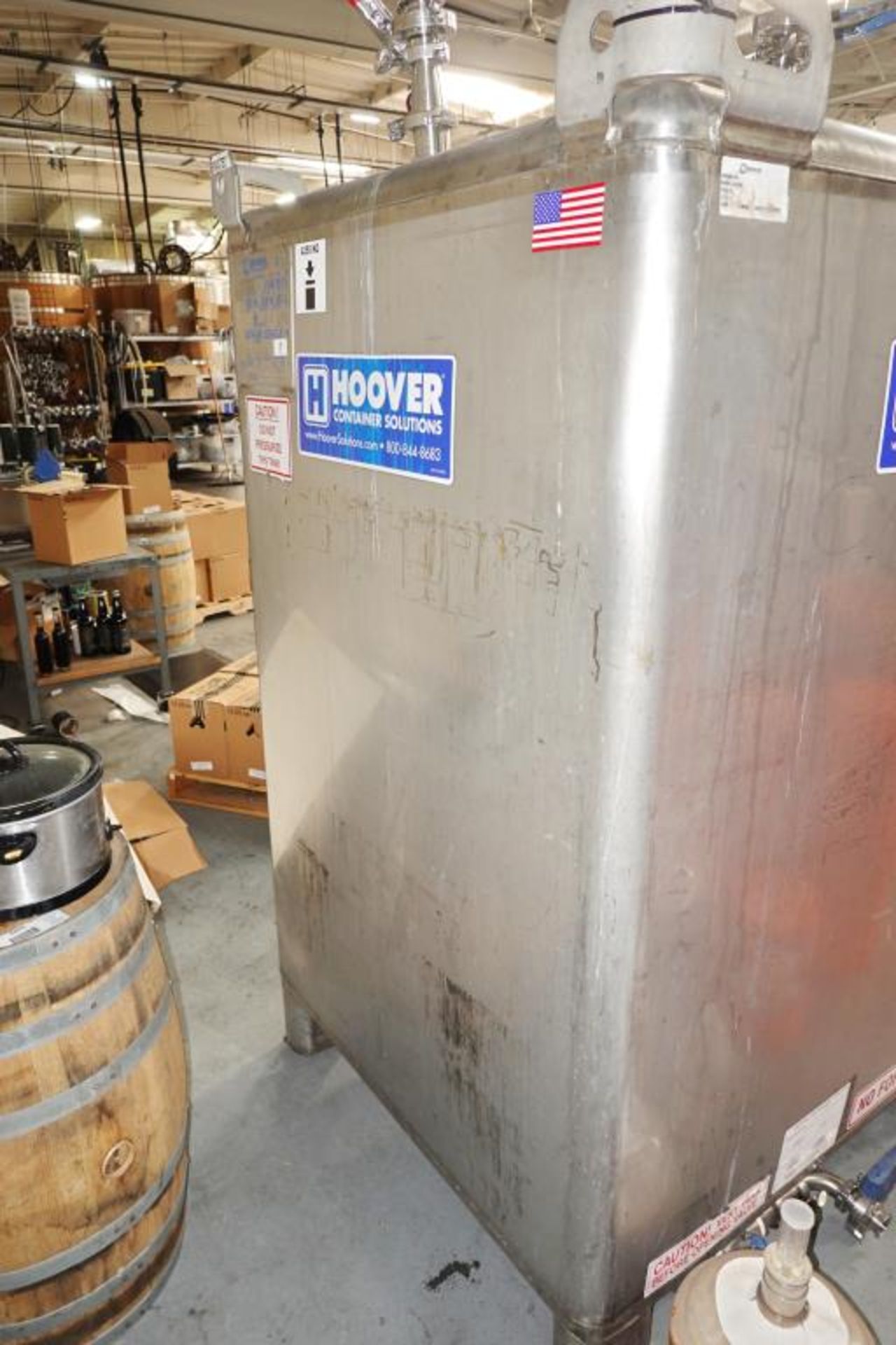 SS 550-Gallon Cap. IBC Tote - Image 3 of 6