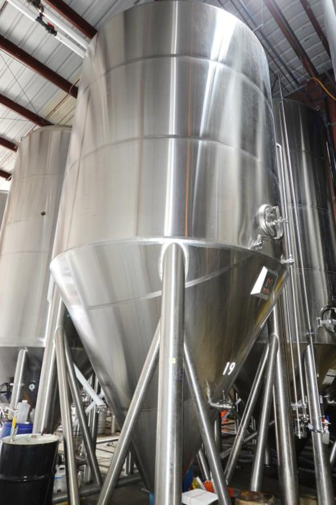 SS 240 BBL Fermenter Tank - Image 6 of 7