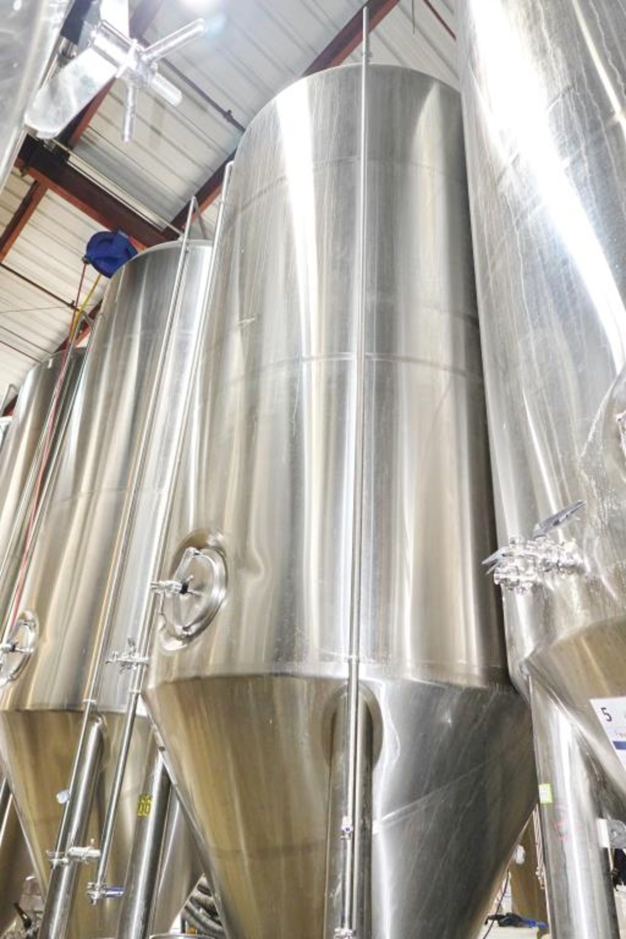 SS 120 BBL Fermenter Tank - Image 8 of 8
