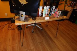 Assorted Wood Top Table/ Desks