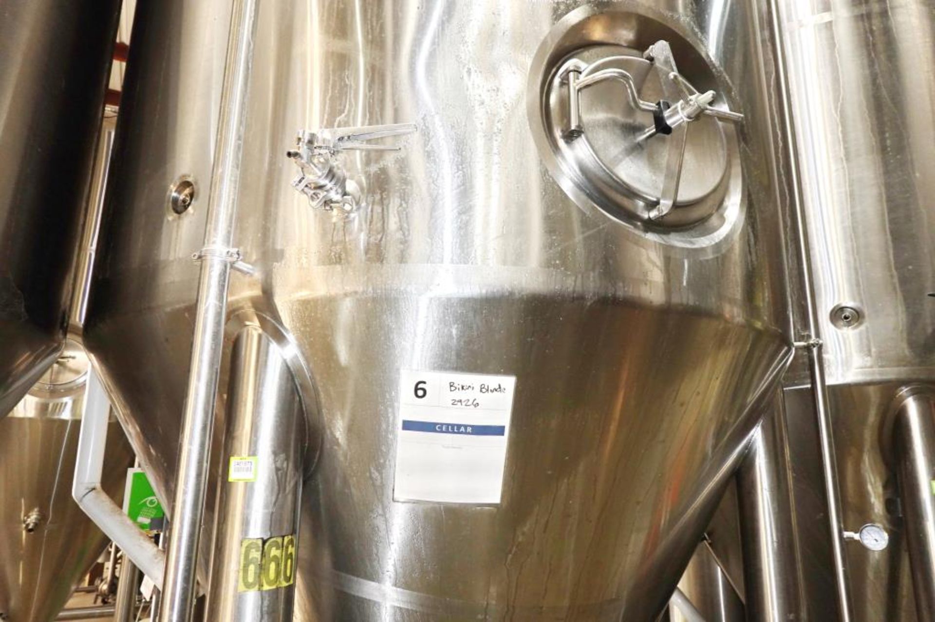 SS 120 BBL Fermenter Tank - Image 3 of 8
