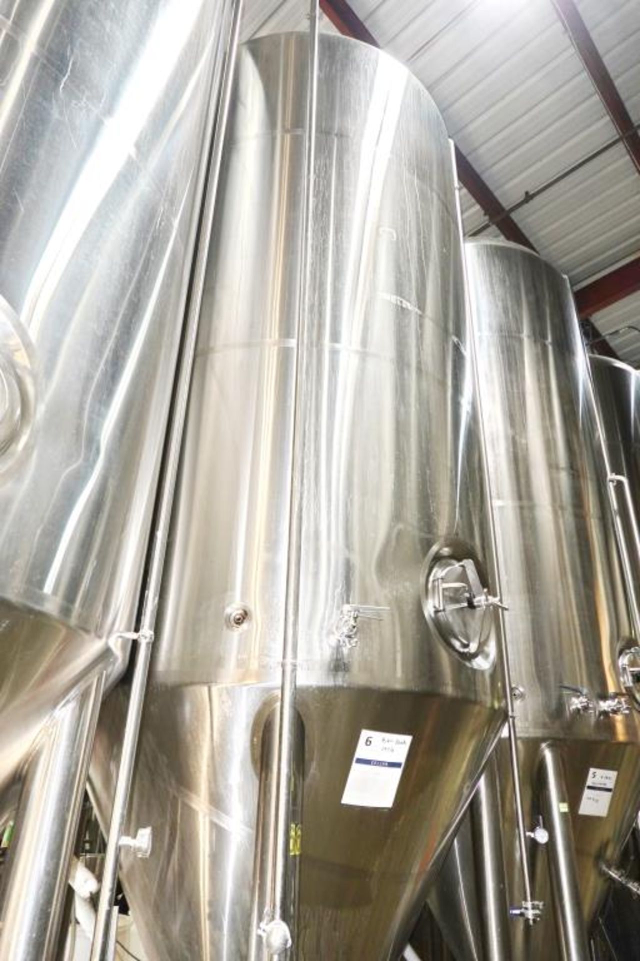 SS 120 BBL Fermenter Tank - Image 5 of 8