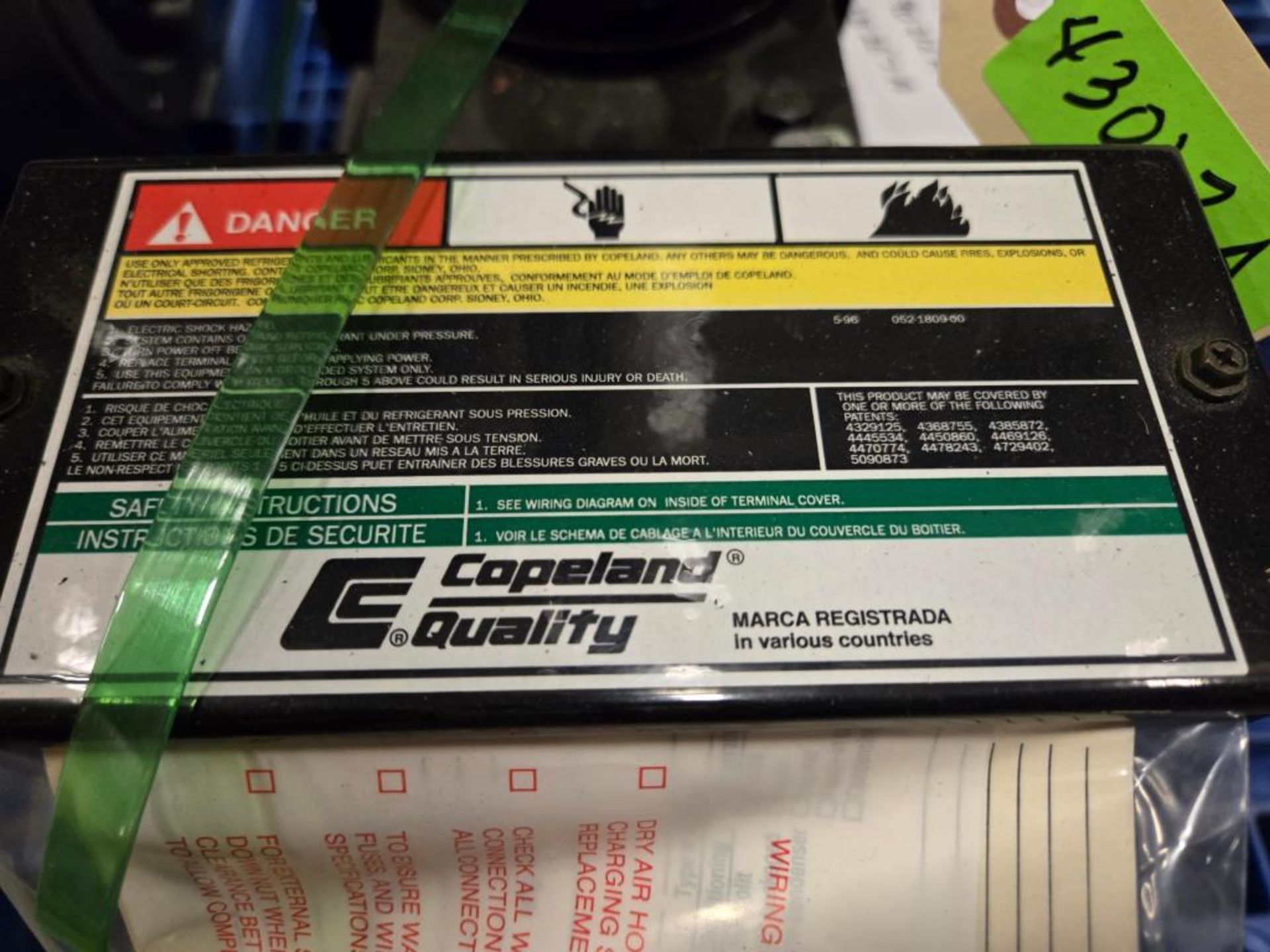Copeland Compressor - Image 3 of 5