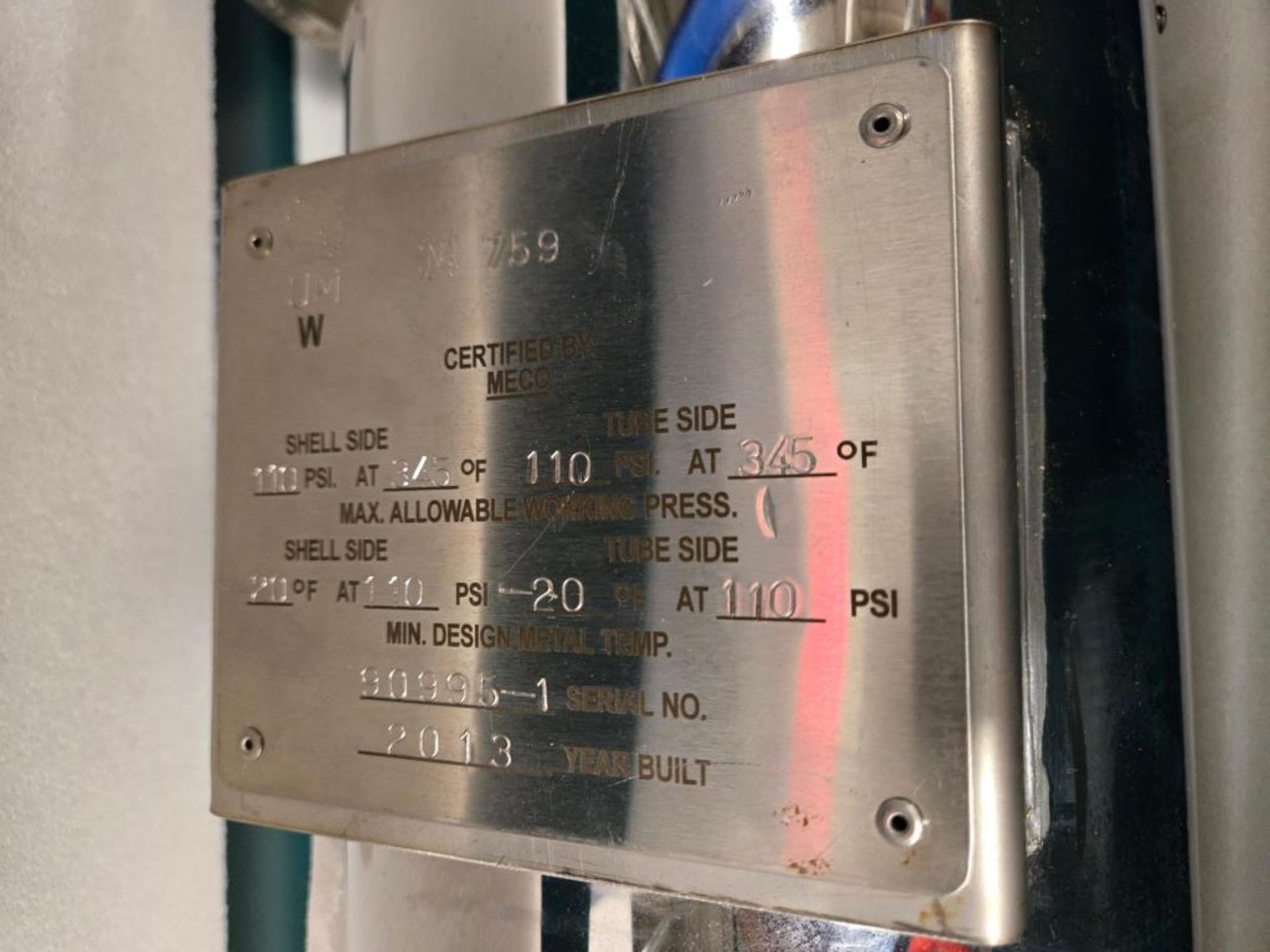 Meco SS Heat Exchanger - Image 6 of 6