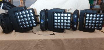3 ; Chauvet NEXT NXT-1 LED Moving Head RGBW DMX Beam