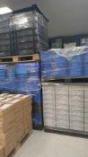 4: Pallets various plastic boxes