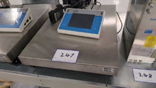 Radwag 60kg digital platform scale