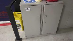 Mid height 2 door steel cupboard