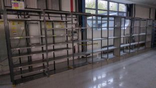 9-bays Steel Shelving