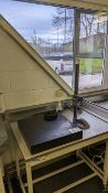 Portable Table with a Granite Block and a Mitutoyo Digital Height Gauge