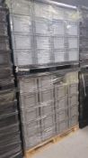 2: Pallets plastic boxes
