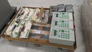 Pallet containing 3: Deprag AST10 units, 3: Deprag ME1PC units and a quantity of various Deprag tool