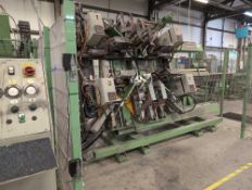 1: Urban, AKS 1805-19/12, Left Hand 4-Head Quad Welder, Serial Number: 180024, Year of Manufacture: